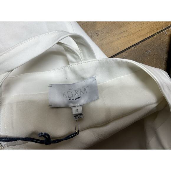 Adam Lippes White Strappy Dress Size 6NWT - Picture 14 of 14